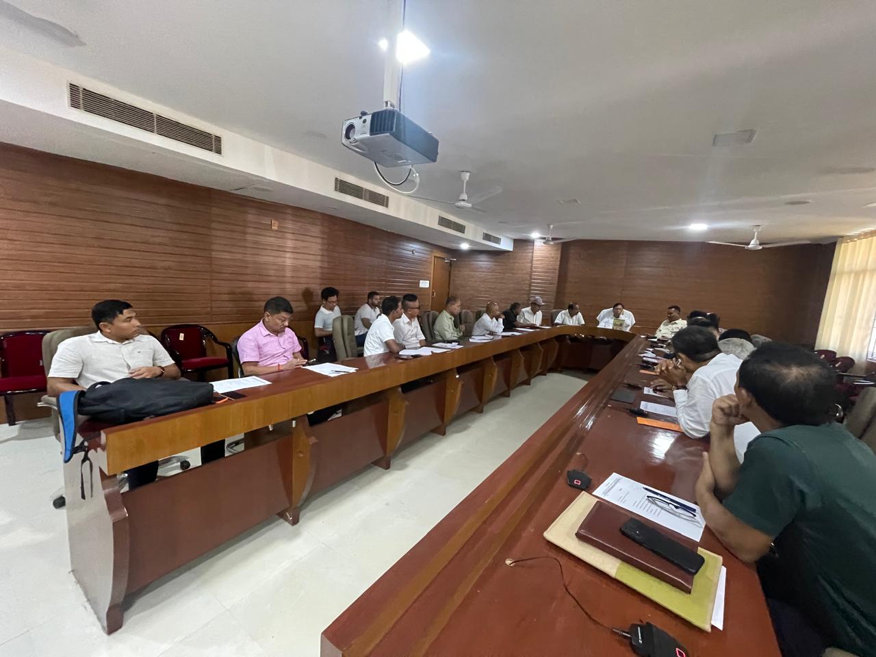 Meeting held on 13th October, 2026 at conference hall of BTC Secretariat regarding the holding of East Zone Junior & Sub Junior Asmita Women's Hockey Leage, 2026-27  tournament to be held at SAI Stadium, Kokrajhar (1)