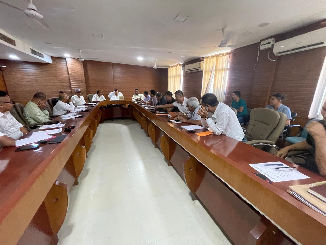 Meeting held on 13th October, 2026 at conference hall of BTC Secretariat regarding the holding of East Zone Junior & Sub Junior Asmita Women's Hockey Leage, 2026-27  tournament to be held at SAI Stadium, Kokrajhar (2)