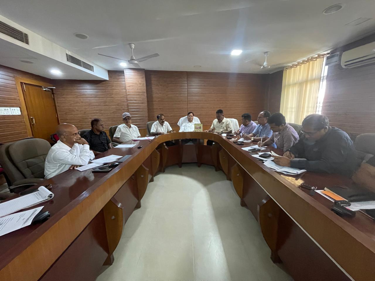 Meeting held on 13th October, 2026 at conference hall of BTC Secretariat regarding the holding of East Zone Junior & Sub Junior Asmita Women's Hockey Leage, 2026-27  tournament to be held at SAI Stadium, Kokrajhar (3)