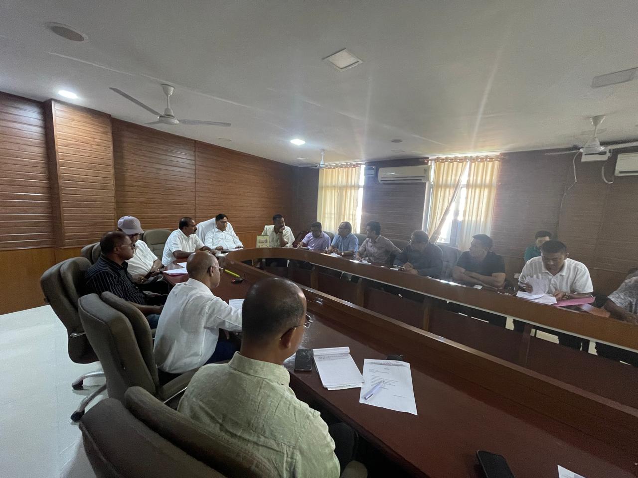 Meeting held on 13th October, 2026 at conference hall of BTC Secretariat regarding the holding of East Zone Junior & Sub Junior Asmita Women's Hockey Leage, 2026-27  tournament to be held at SAI Stadium, Kokrajhar (5)